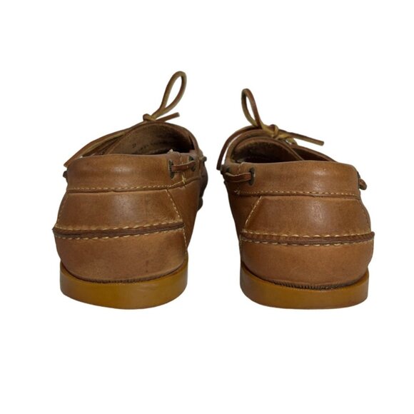 L.L. Bean Mens Loafers Shoes Brown Slip On Size 9 D - Picture 7 of 10